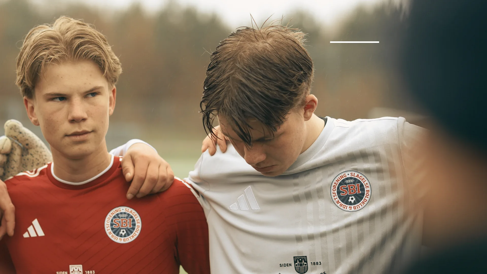 Slagelse Future-spillere står sammen før kamp