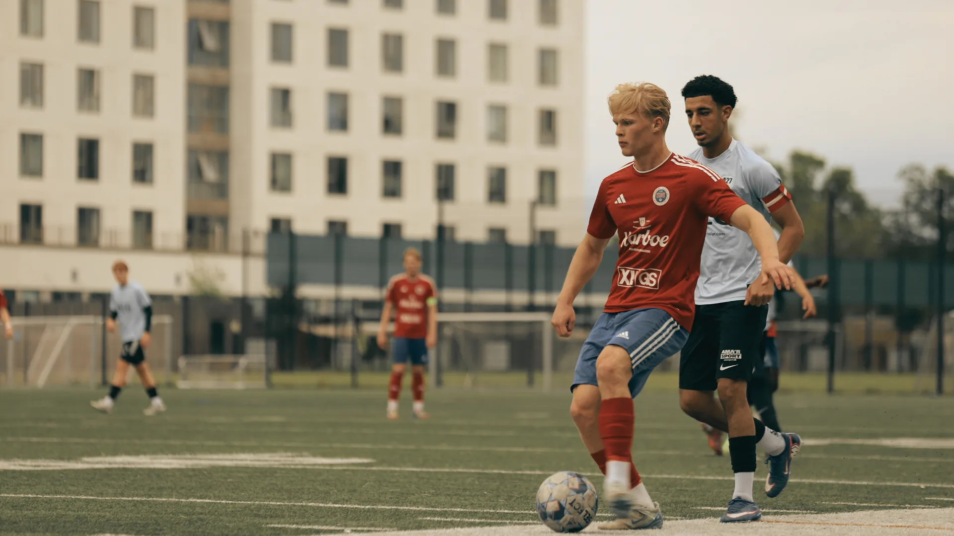 Slagelse Future-spiller i kamp
